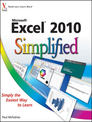 cover image of Excel 2010 Simplified